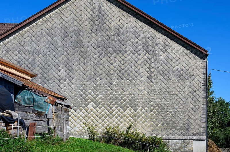 Eternit facade on farm