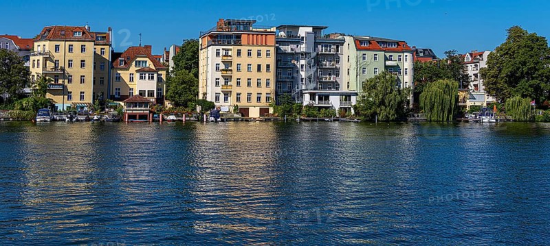Residential building on the waterfront