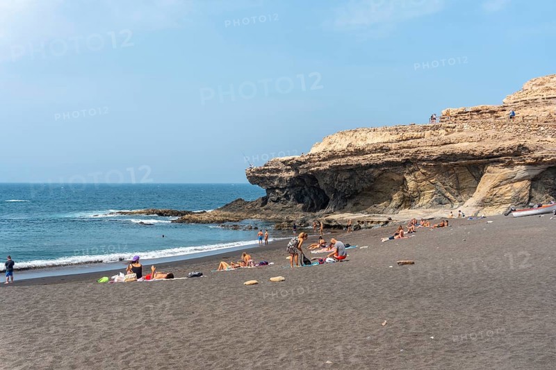 Coastal town of Ajuy near the town of Pajara