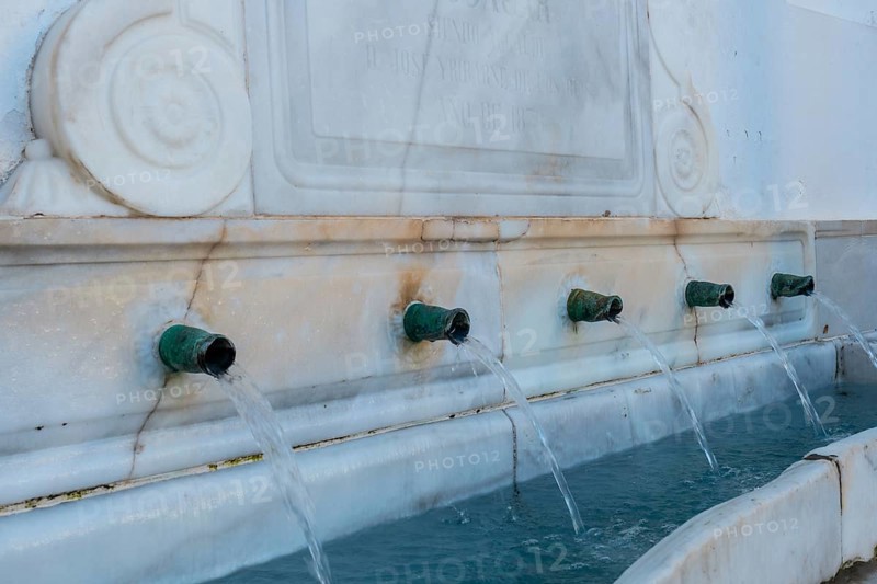 Detail of the Mojacar Public Fountain