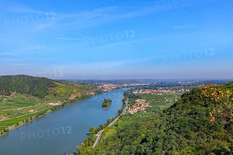 Danube with Hundsheim Island