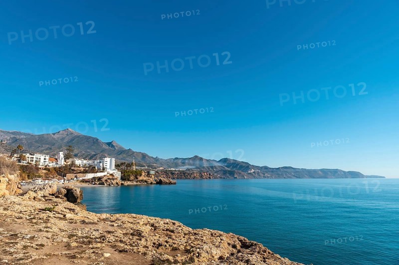 Fountain of Europe on the coast of the town of Nerja
