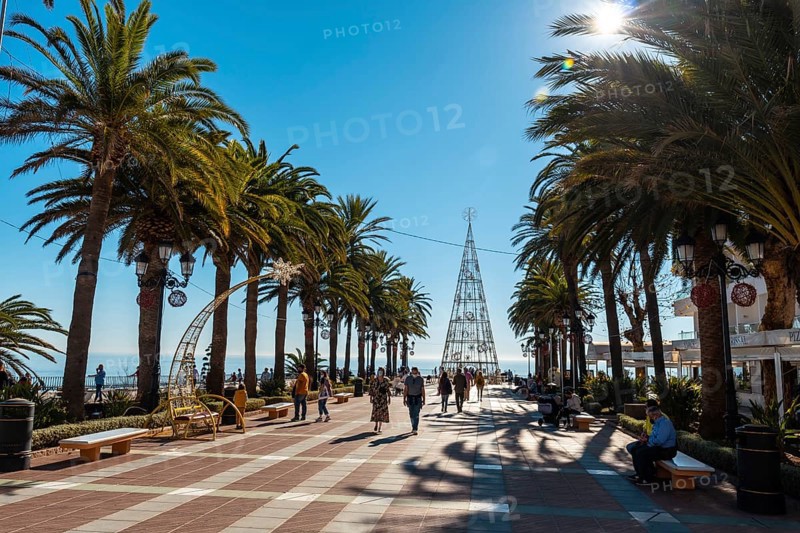 Plaza Balcon de Europa in Nerja