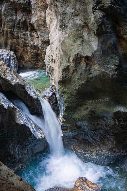 Ripping rapids in the Lichtenstein Gorge