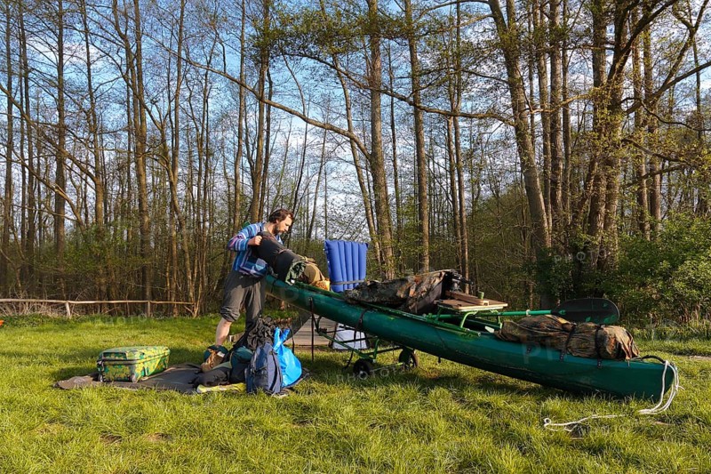 Kayak tour in Mecklenburg