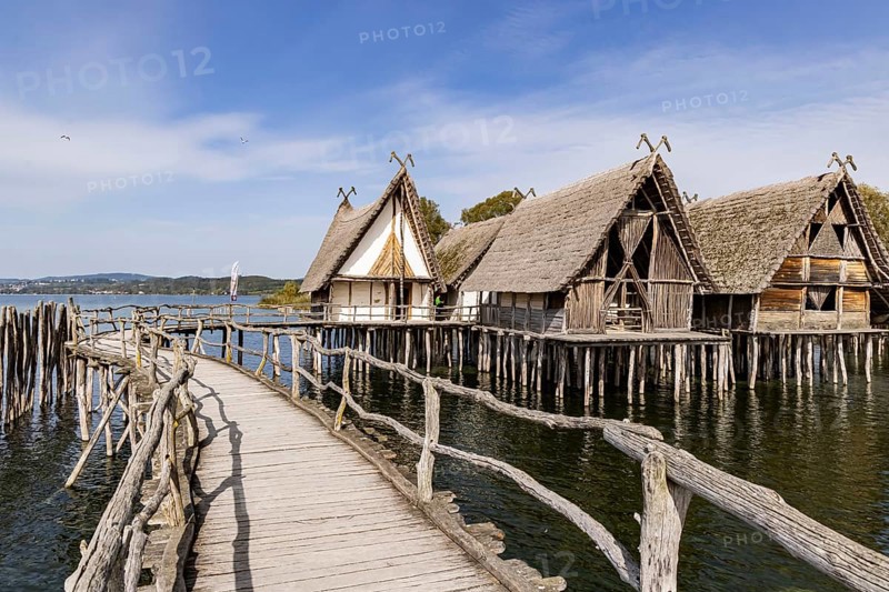 Lake Dwelling Museum Unteruhldingen on Lake Constance