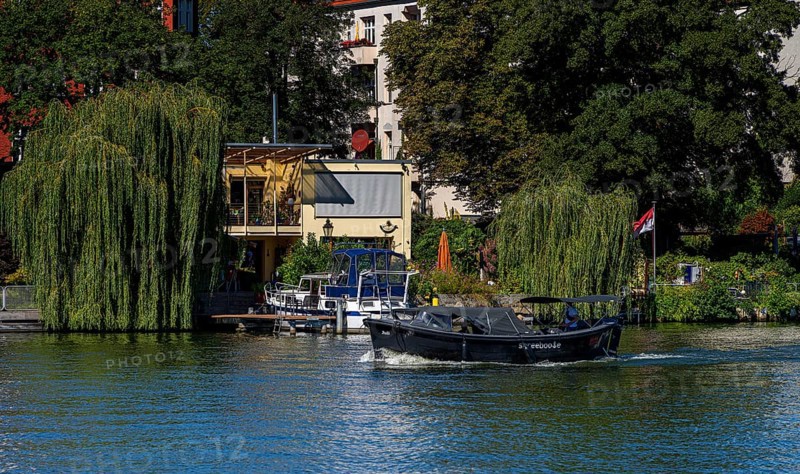 Residential building on the waterfront