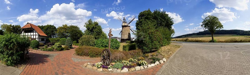 Windmill Eilhausen is part of the Westphalian Mill Road and is located in Luebbecke