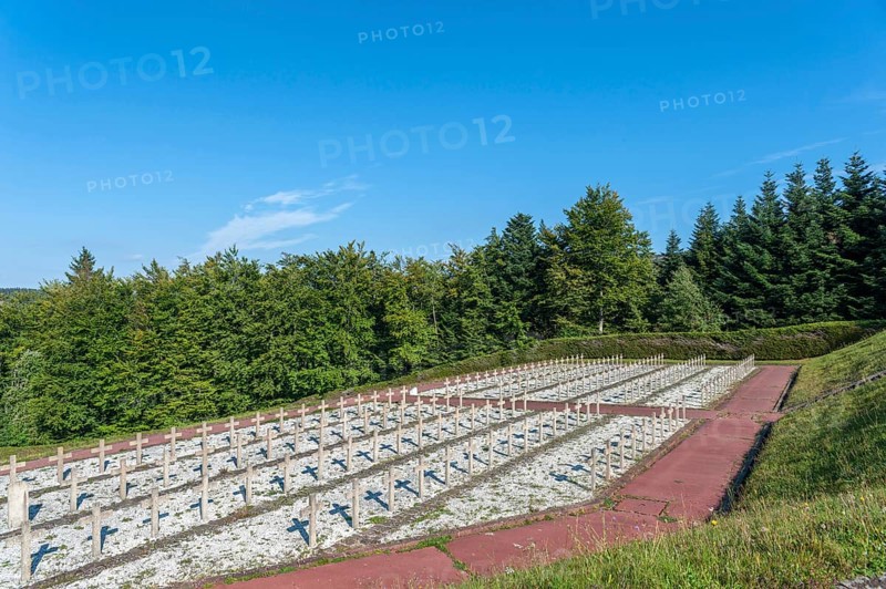 Cemetery at the former Natzweiler-Struthof concentration camp