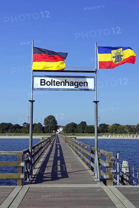 Pier of Boltenhagen