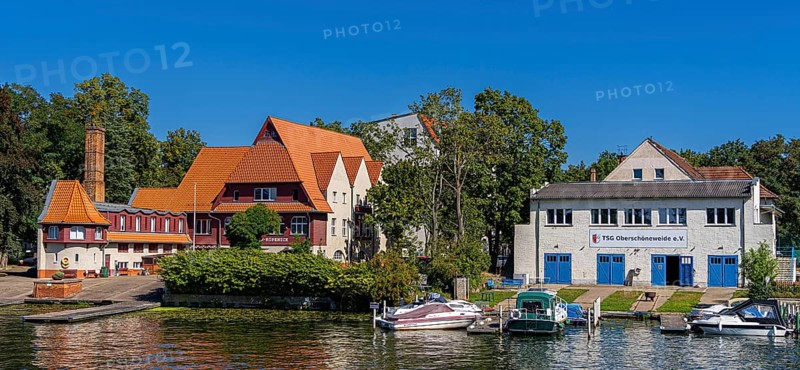 Old villas and new apartment buildings