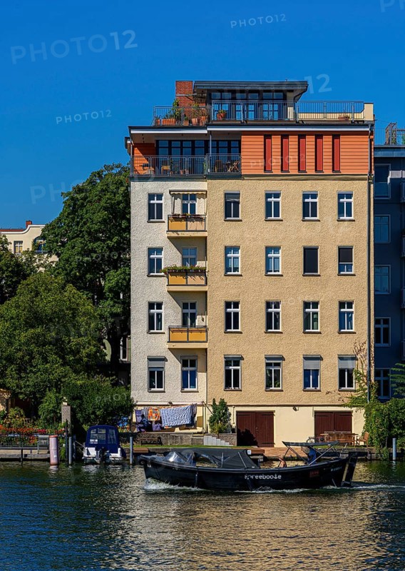 Residential building on the waterfront