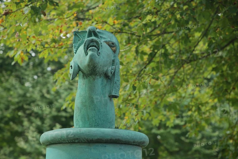 Sculpture Allegory of Air by Juergen Goertz 1989