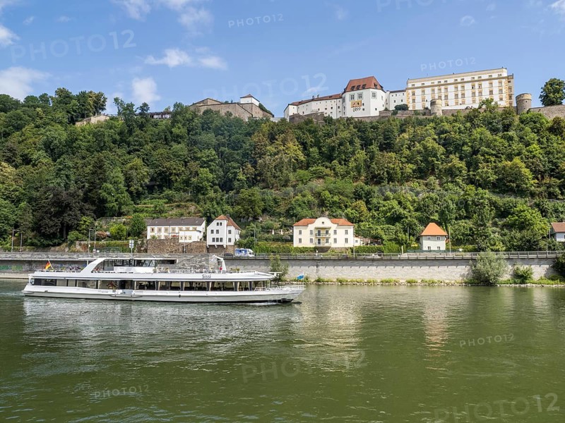 Excursion boat on the Danube