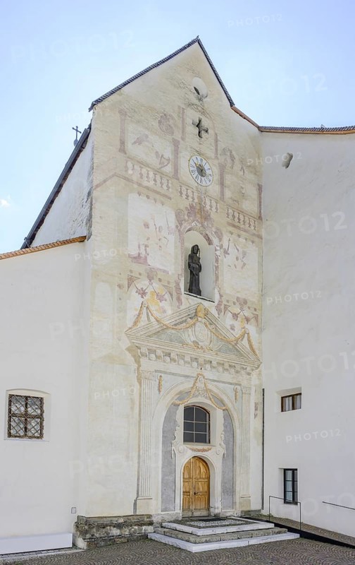 Entrance to the church