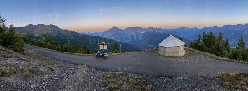 Mountain Chapel at Sunrise