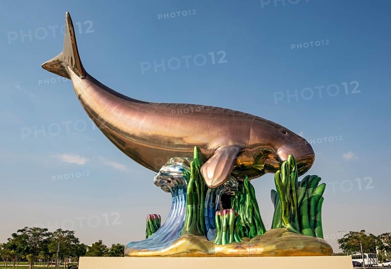 Dugong Installation by Jeff Koons