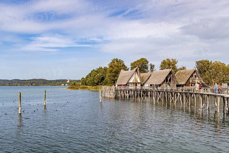 Lake Dwelling Museum Unteruhldingen on Lake Constance