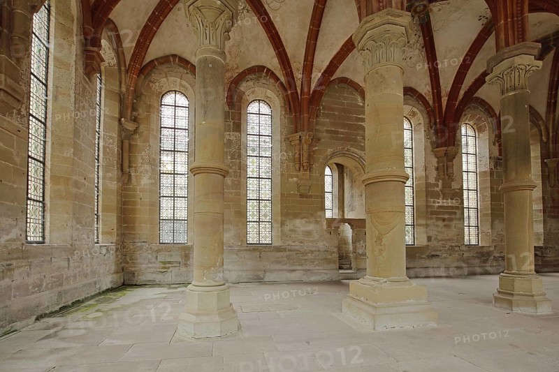Men's refectory of the former Cistercian abbey