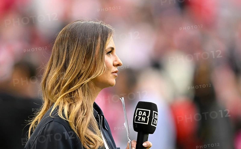 DAZN sports presenter Laura Wontorra
