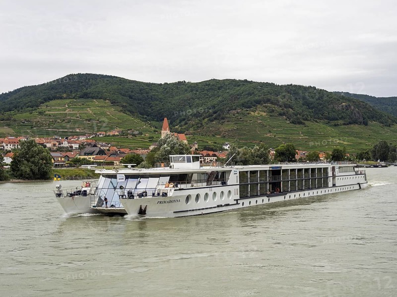 River cruise ship on the Danube