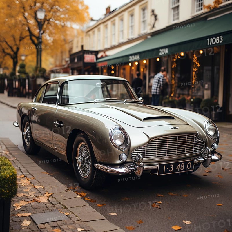 A historic Aston Martin DB5