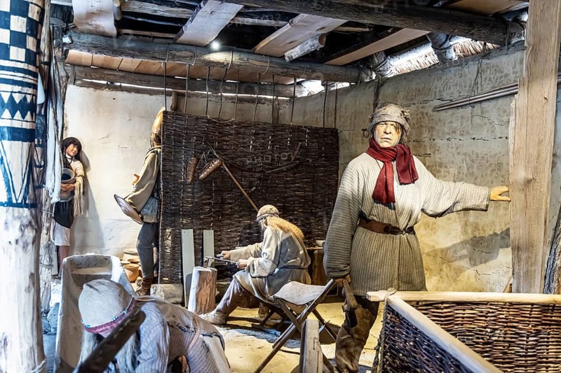Lake Dwelling Museum Unteruhldingen on Lake Constance