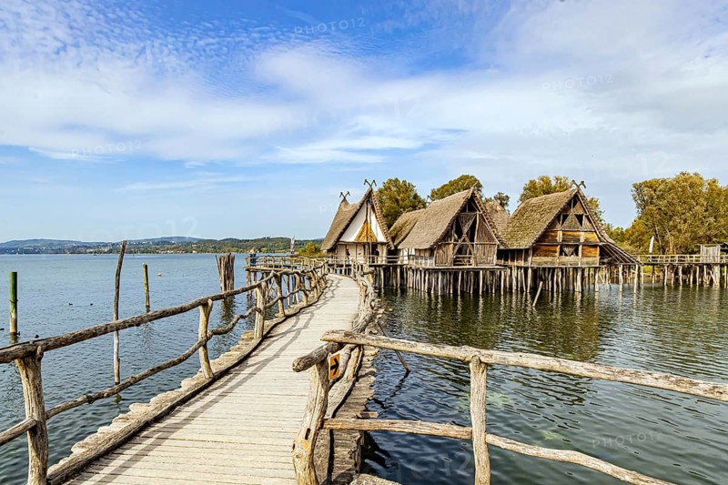 Lake Dwelling Museum Unteruhldingen on Lake Constance