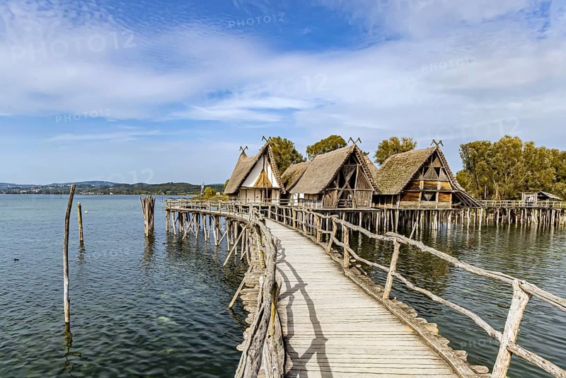 Lake Dwelling Museum Unteruhldingen on Lake Constance
