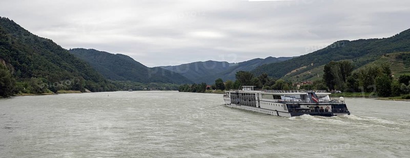 River cruise ship on the Danube