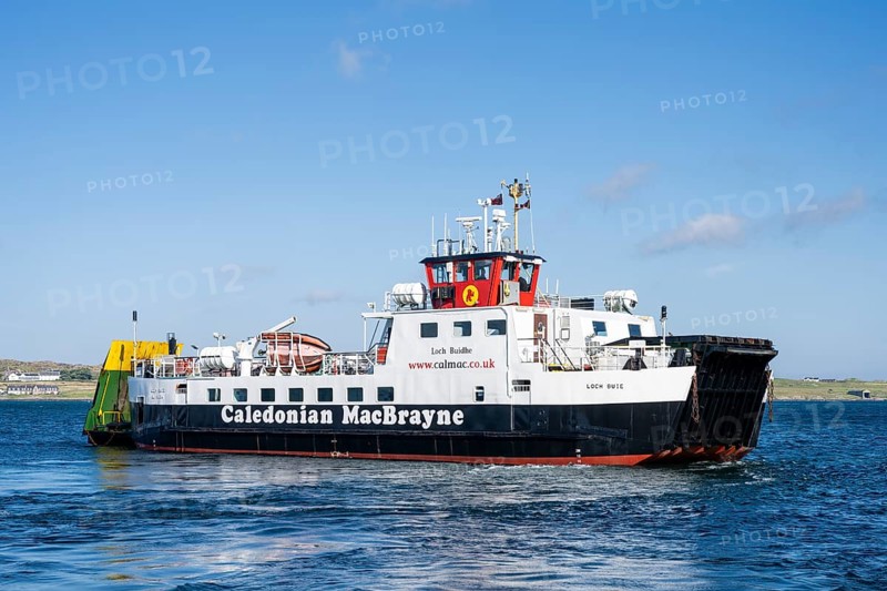 The ferry MV Loch Buie of the shipping company Caledonian MacBrayne