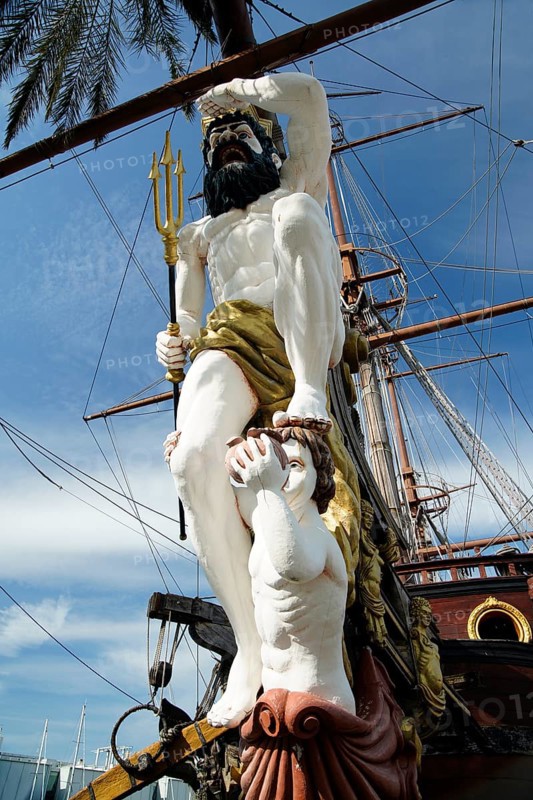 Neptune statue