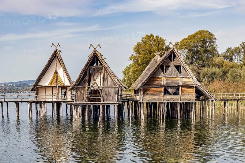 Lake Dwelling Museum Unteruhldingen on Lake Constance