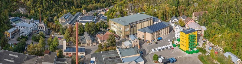 Neckartal Industrial Park Rottweil. Formerly a powder factory