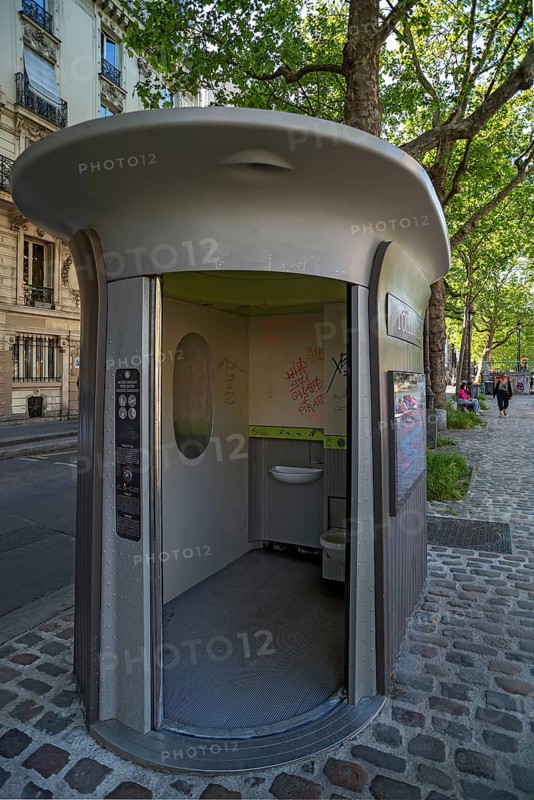 Public municipal toilet