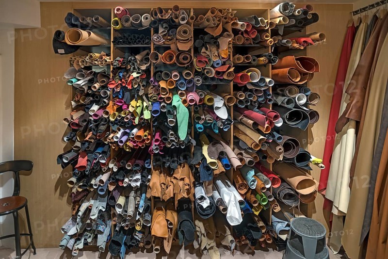 Leather store in a saddlery