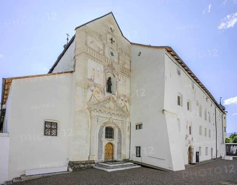 Entrance to the church