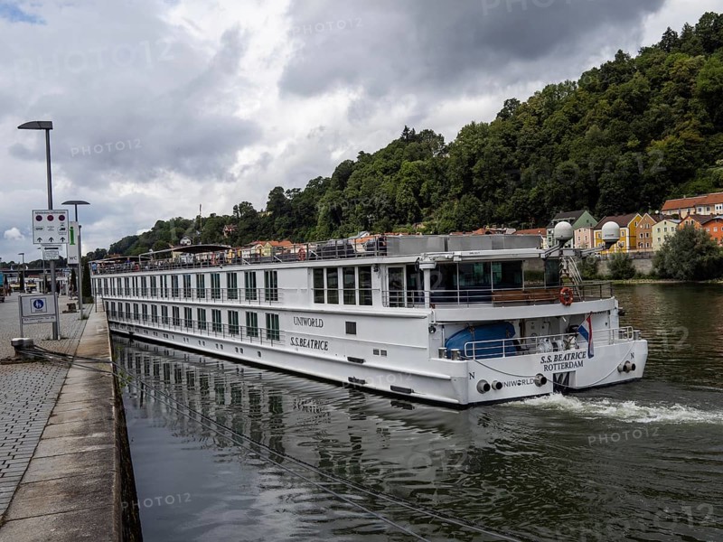 River cruise ship on the Danube