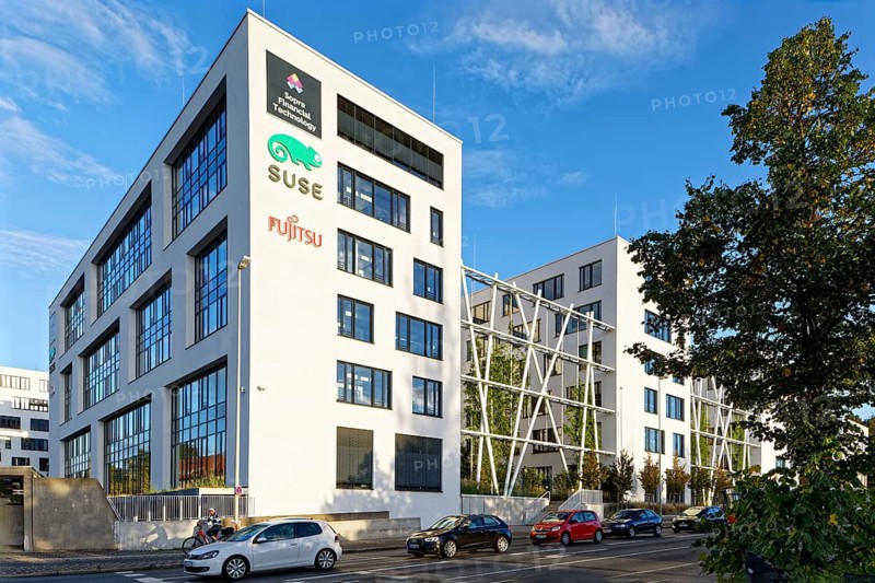 Modern office building