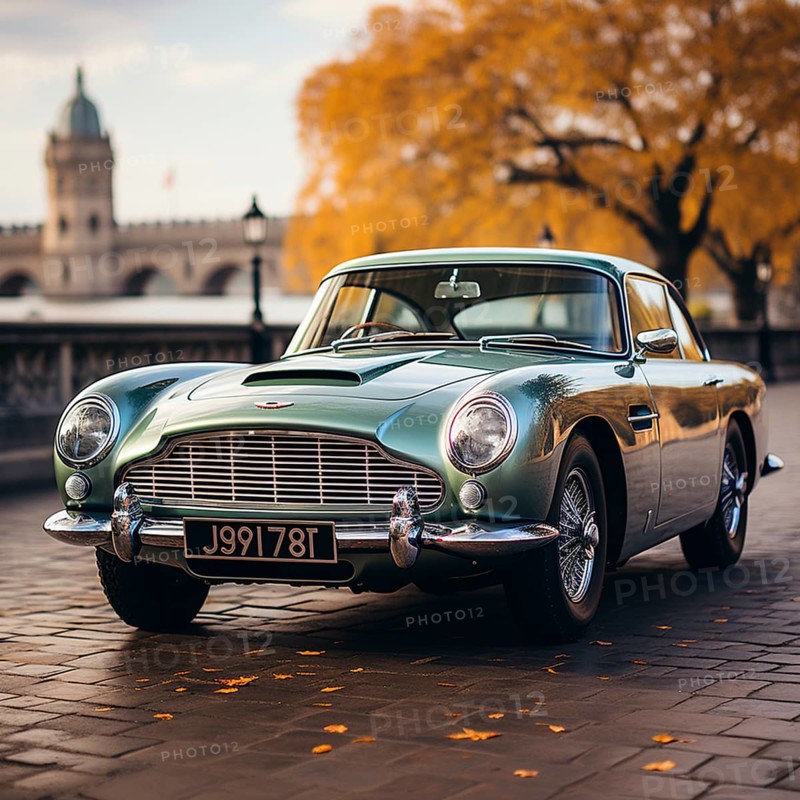 A historic Aston Martin DB5