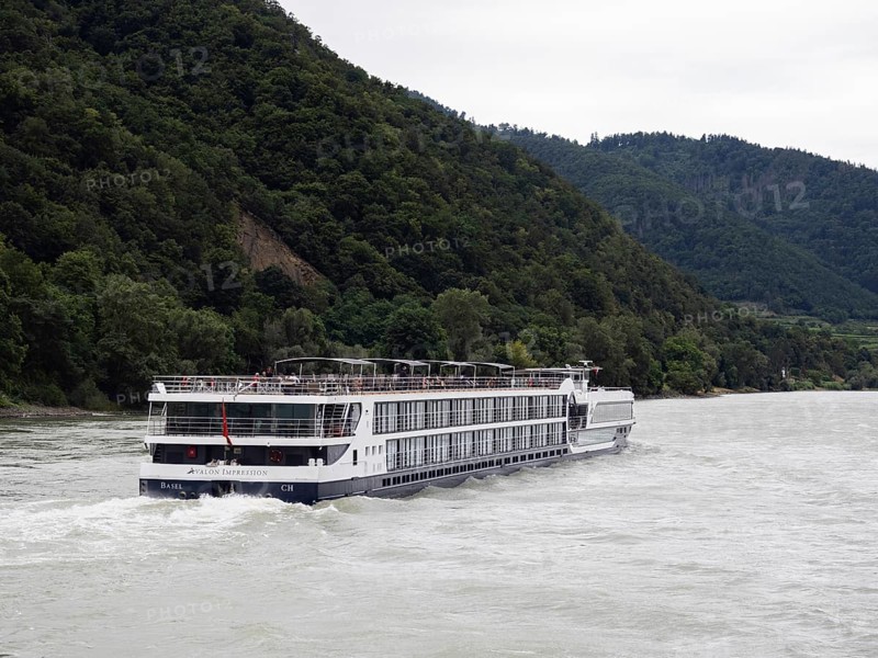 River cruise ship on the Danube
