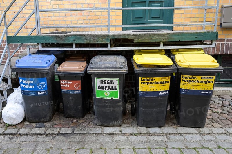 Rubbish bins