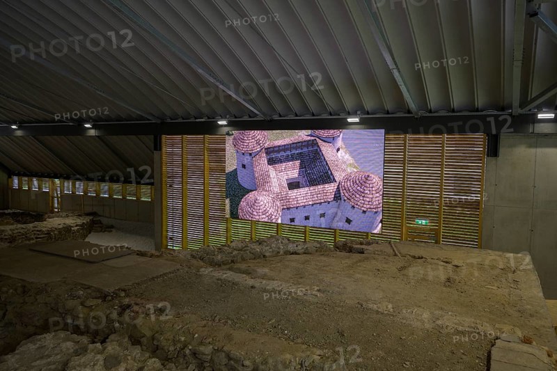 Video installation in Burgus Oberranna Roman Stanacum