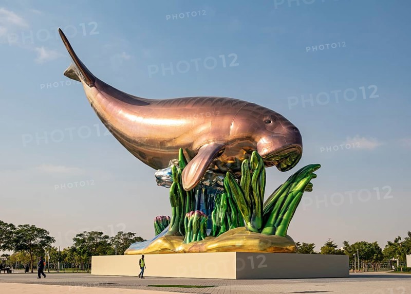 Dugong Installation by Jeff Koons