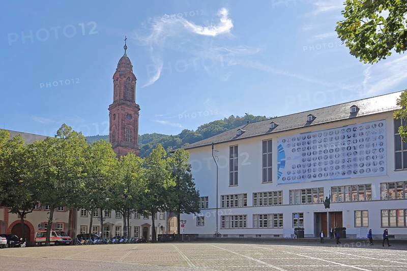 New University with steeple of the Jesuit Church