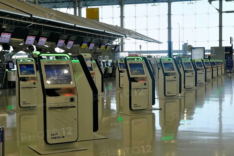 Self Check in Terminals Departure Hall