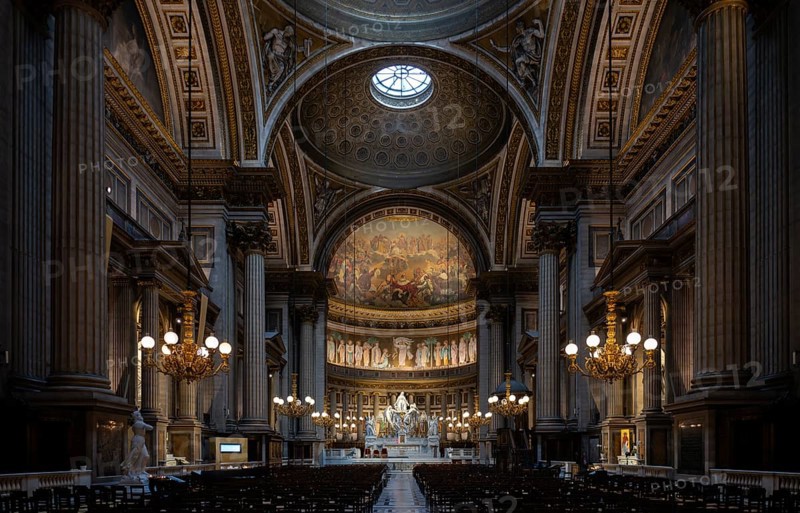 Interior view of nave