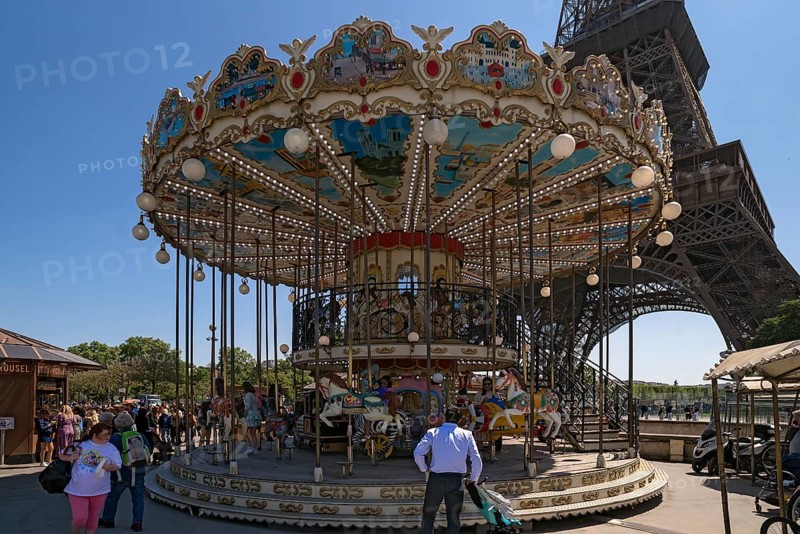 Nostalgic children's carousel