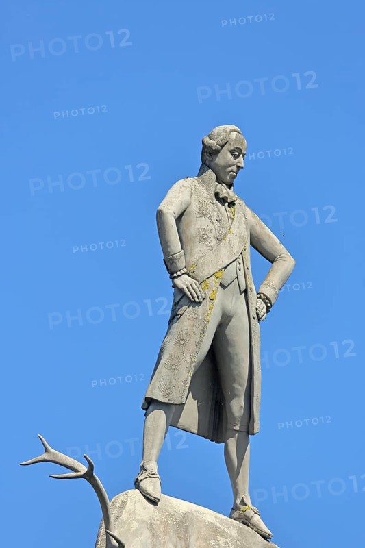 Sculpture Friedrich Hoelderlin by Peter Lenk 2003