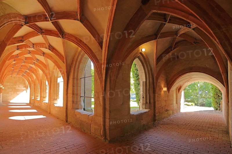 Cloister of the former Benedictine abbey